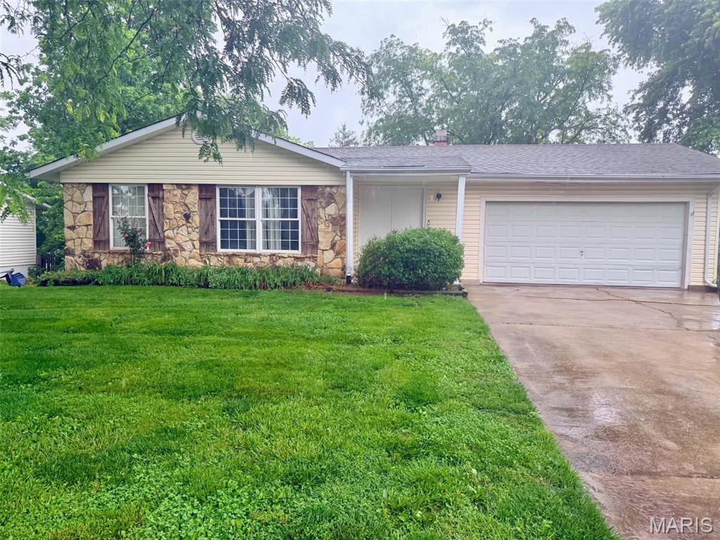 Bring your Pinterest boards and imagination. This 3-bedroom, 2-bath ranch offers a great opportunity for the buyer who is ready to make a home their own. With a desirable ranch layout, attached 2-car garage, wood-burning fireplace, and backyard deck, the bones are already here. The home is ready for cosmetic updates giving you the chance to create a space that fits your style at a great price while building equity along the way. Property sold AS-IS. Seller to make no repairs.