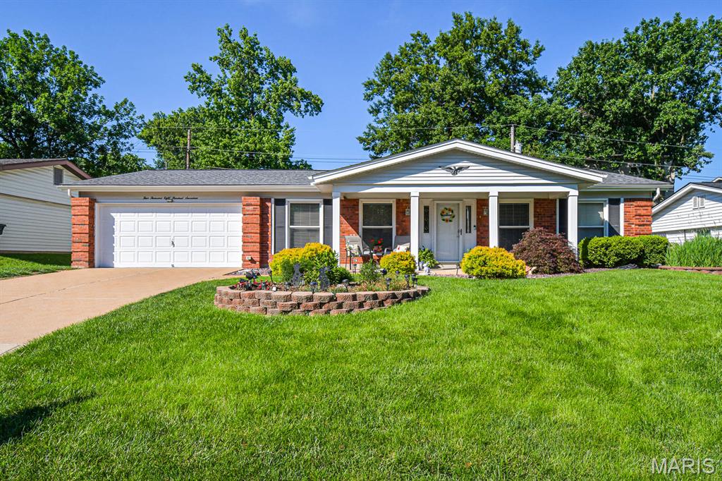 Open concept living in this expansive Ranch in Towne South subdivision. 3 bedrooms / 2 Full baths, 2 car attached garage, Main floor laundry, storage, storage and more storage, covered patio....ALL on ONE LEVEL and NO basement. Radiant heated floors too! Wow!  Covered front porch offers a great view of the beautifully landscaped yard on this cul-de-sac home. Sunlit living room, just off the entryway, leads into open kitchen layout w/ breakfast bar and an abundance of countertops & cabinets (w/ undercabinet lighting); S/S appliances in kitchen and pantry too. Custom bookshelves in the dining room and another cabinet bank for storage. Look behind the sliding barn door for custom surprise storage room! Primary bedroom with updated, spa like, en suite bathroom offers walk-in shower with two bench seats, modern vanity AND walk-in closet. Bedroom two has a murphy bed system and a walk-in closet. Bedroom three is currently being used as an office. Hall bath with tub/shower combo for guests. Massive family room at the back of the house would be great for relaxing or movie nights!  This house is made with space in mind or entertaining depending upon your needs. Covered 21 x 16 patio is the perfect spot to relax and maybe read a book or enjoy the tastefully landscaped backyard. Shed for all the garden and yard items. Main floor laundry and utility room just off the garage. Updates include: Roof and Gutters, Fascia, some siding '26, HVAC, 200 amp electrical panel, cabinets, flooring and more!