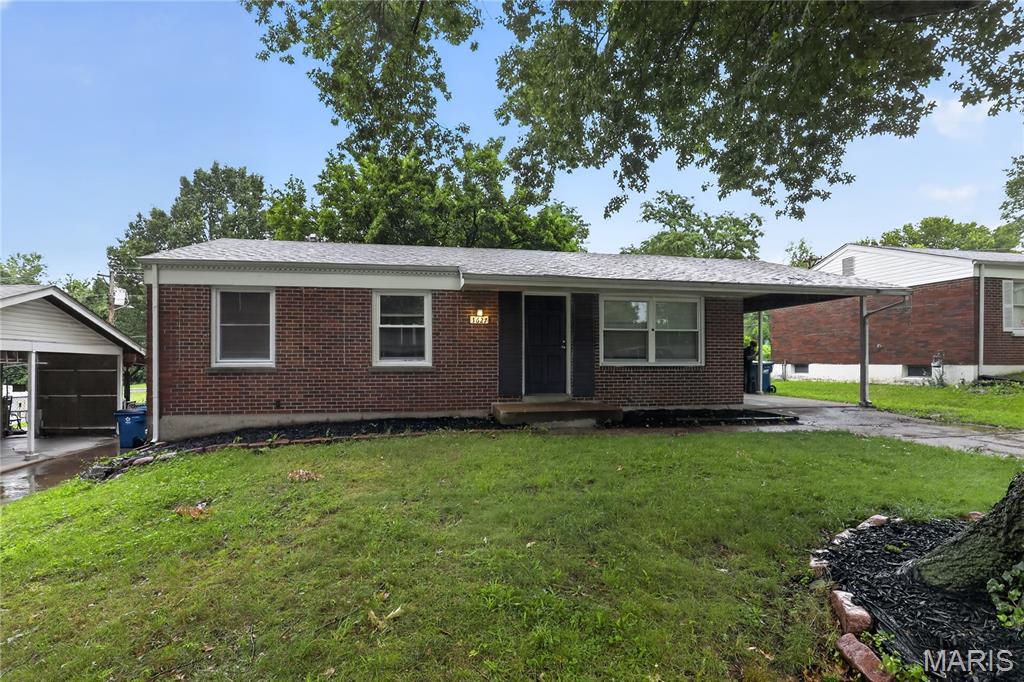 Discover the inviting single-family residence at 1627 Keelen DR, STLS MO 63136, a ready-to-move-in home built in 1963 that offers a comfortable and convenient living experience. This ranch-style home presents three well-proportioned bedrooms, providing comfortable personal spaces. The single full bathroom is thoughtfully designed to serve the household's needs. A practical basement offers additional space for storage or future customization, while the attached carport provides sheltered parking. Inquire today to experience the potential of this welcoming property.