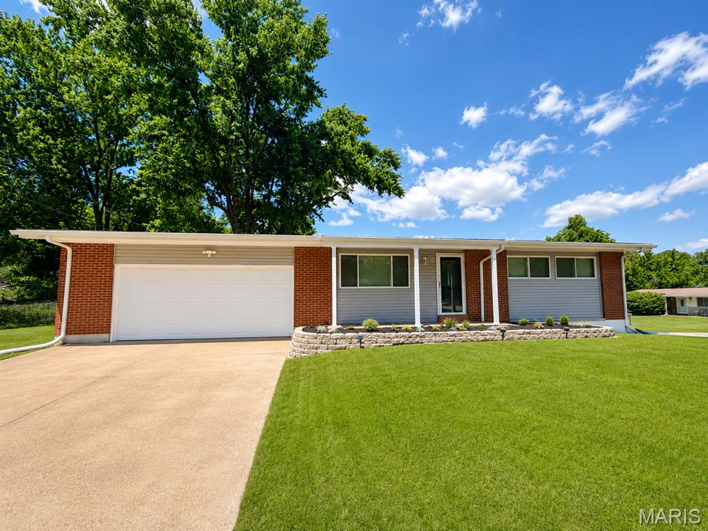 Welcome home to this beautiful new 3-bedroom, 1.5-bath residence in St. Louis County! Thoughtfully designed with comfort and convenience in mind, this move-in-ready home offers a warm and inviting atmosphere perfect for creating lasting memories. Enjoy peace of mind with a brand-new roof, new HVAC system, and new appliances, providing modern efficiency and reliability for years to come. The spacious layout offers comfortable living areas, well-sized bedrooms, and plenty of natural light throughout. Whether you're relaxing at home, entertaining friends, or enjoying the surrounding community, this property delivers the perfect blend of charm and modern updates. Don't miss the opportunity to make this welcoming house your new home!