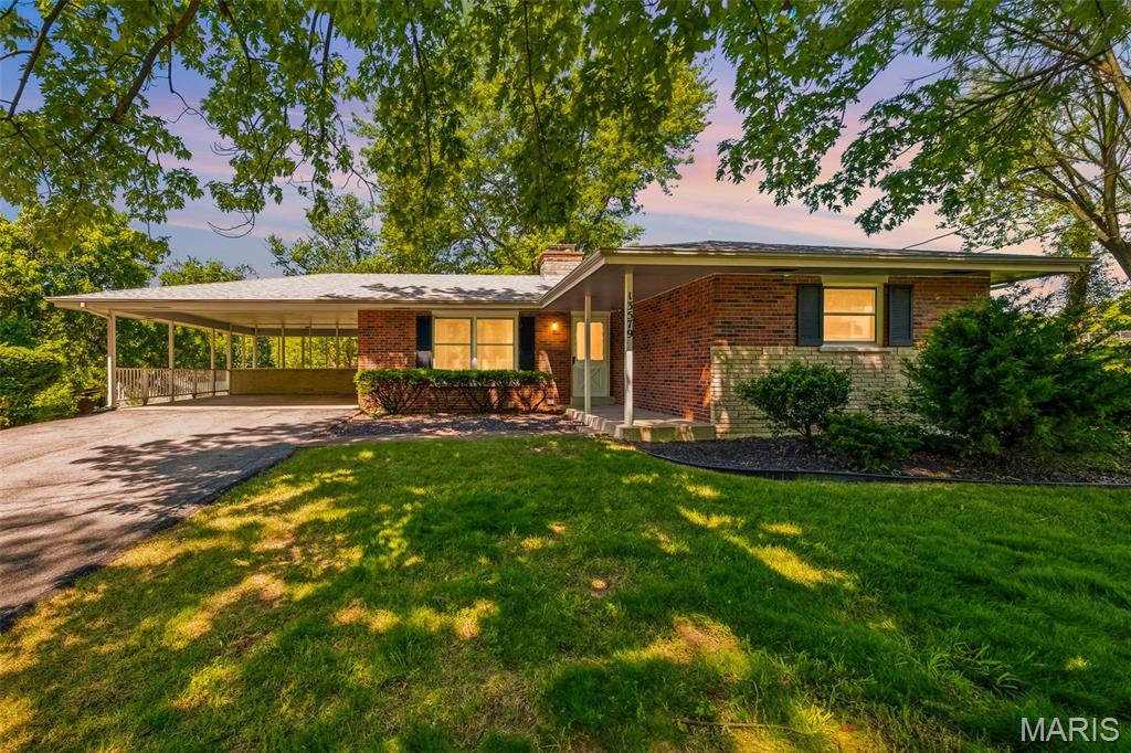 Set on a spacious half-acre lot, this well-built brick masonry ranch offers a rare opportunity to make a home truly your own. Lovingly maintained throughout the years, the property reflects pride of ownership and solid craftsmanship. Inside, you’ll find a functional layout with comfortable living spaces, generous room sizes, and endless potential for cosmetic updates and personal touches to match your style and vision.

Outside, the expansive, park-like yard provides plenty of room for gardening, outdoor entertaining, play areas, or future improvements. Mature trees and established landscaping add to the home’s welcoming feel, while the classic brick exterior offers lasting durability and timeless curb appeal.

If you’re looking for a home  with good bones and room to grow and update gradually, this ranch is full of possibilities for your next chapter and its new owner.