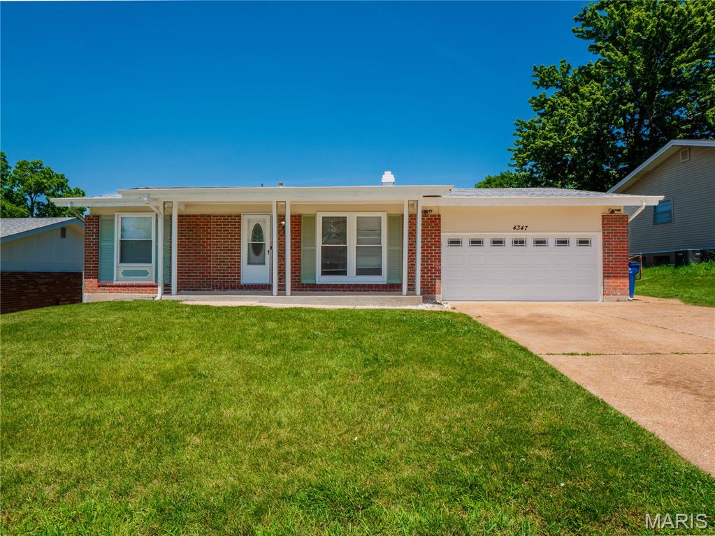 Prepare to be impressed by this beautiful, move-in ready 4-bedroom, 2-bathroom all-brick ranch! This home features extensive updates to both cosmetic finishes and major mechanical systems. Step inside to find gleaming hardwood floors and an abundance of natural light. The updated kitchen is equipped with stainless steel appliances and ample workspace. The main level offers a comfortable layout with spacious bedrooms, while the partially finished lower level adds incredible versatility—perfect for a variety of uses. The exterior features a massive, level, and fully fenced backyard. Parking and storage are a breeze in the attached 2-car garage. With all the heavy lifting already done for you, this pristine home is move in ready. Don't wait—schedule your private showing today!