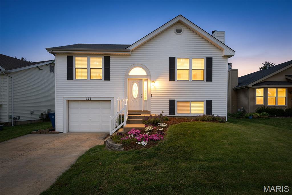 LOCATION!!!!!!  WALK hand-in-hand with your growing family to Harvest Ridge Elementary School each morning just before heading into work/shopping using one of 3 major highways conveniently located ONLY SECONDS from your new address.
ENJOY your morning coffee/tea while watching the wildlife in your open view of neighboring property just beyond your secure, fenced in back yard.  Sellers have conveniently transformed the basement living room into an over-sized primary suite oasis with home office and walk-in closet perfectly situated adjacent to the laundry room.  
SHOWINGS BEGIN THIS SUNDAY, JULY 26 @ 2PM!  Homes in this neighborhood do not last long.