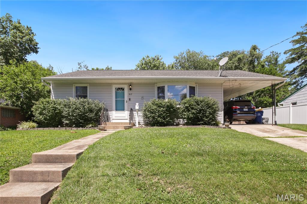 Convenience meets comfort in this charming 3-bedroom, 1-bath home featuring modern updates and plenty of space to enjoy. The updated kitchen showcases beautiful granite countertops, while the spacious living room provides the perfect place to relax and unwind. A semi-finished basement offers additional living space ideal for a family room, home office, or recreation area.

Step outside to the generously sized, fully privacy-fenced backyard—perfect for summer BBQs, entertaining guests, or simply enjoying time with family and friends. Additional highlights include an attached carport and a concrete driveway providing ample off-street parking.

Don’t miss your opportunity to make this move-in-ready home your own!