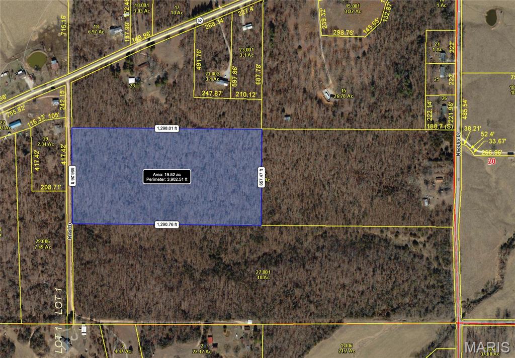 RARE OPPORTUNITY! Discover the perfect blend of privacy and convenience with this approximately 20-acre wooded tract located just minutes from town. Tucked away in a peaceful setting, this beautiful property offers an excellent opportunity to build your dream home while enjoying the seclusion and natural beauty of mature timber. With plenty of space for a custom home, shop building, recreational activities, or simply enjoying the outdoors, the possibilities are endless. Whether you're looking for a private retreat or a place to put down roots close to town amenities, this hard-to-find acreage is a must-see. Don't miss your chance to own a beautiful piece of land in a highly desirable location.