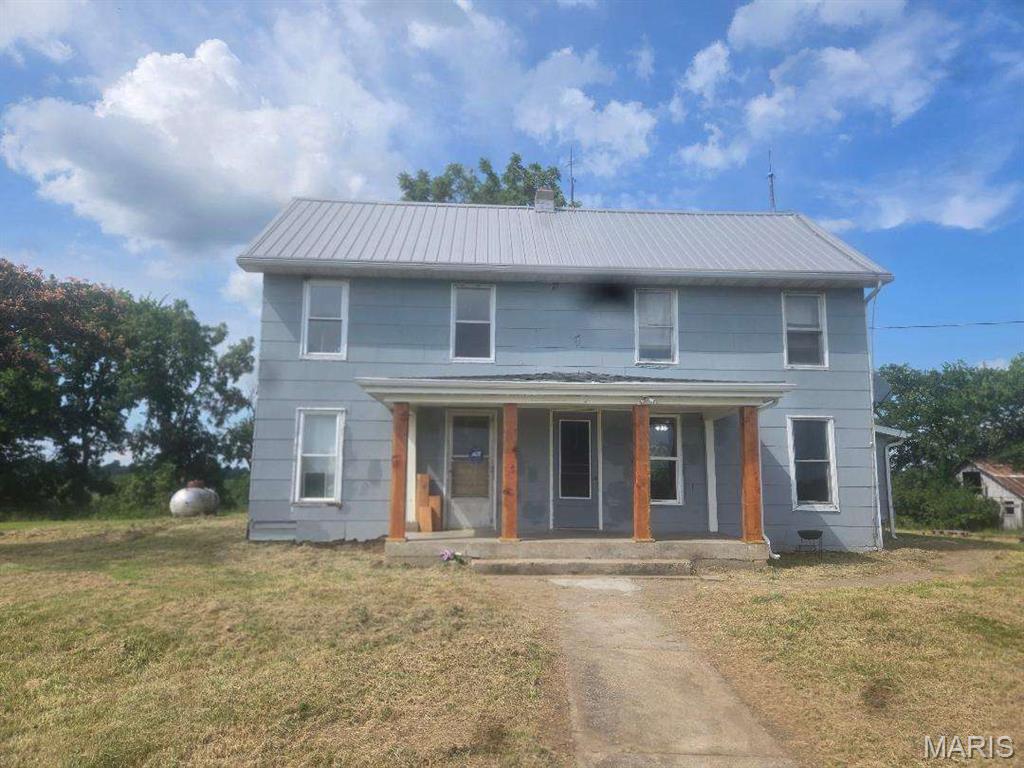 98.6 acres farm, with 3/4 bedroom farmhouse, large pond stocked with fish - bass, crappie, catfish, bluegill, perch, etc, spring fed creek runs through middle of property water year round, plenty of wildlife (deer, quail, turkey,  rabbits, squirrels, etc.), over 70 acres of tillable land, lots of old trees.  Roof on house installed in spring 2024, bathroom and kitchen remodeled in summer 2023, outbuildings include a 12' x 24' Tuff Shed and small barn.  Great fences around the perimeter of the property.  Sewage lagoon built in 2024 large enough to accommodate 4 bathrooms. Small cellar under the laundry room.  New furnace installed in 2021 with add on central air available.