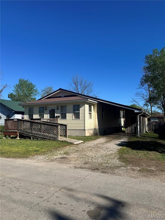 Cute and affordable 1bed, 1bath home with 952 sqft of living space and a full basement — great opportunity to expand or finish for extra living area! The property includes a 2-year-old central HVAC unit for year-round comfort. You’ll also find a greenhouse, perfect for gardening or hobby growing. Whether you’re an investor looking for a flip or a buyer wanting a cozy home with upside potential, this property delivers space, updates, and value in a convenient Poplar Bluff location. Don’t miss out on the possibilities!