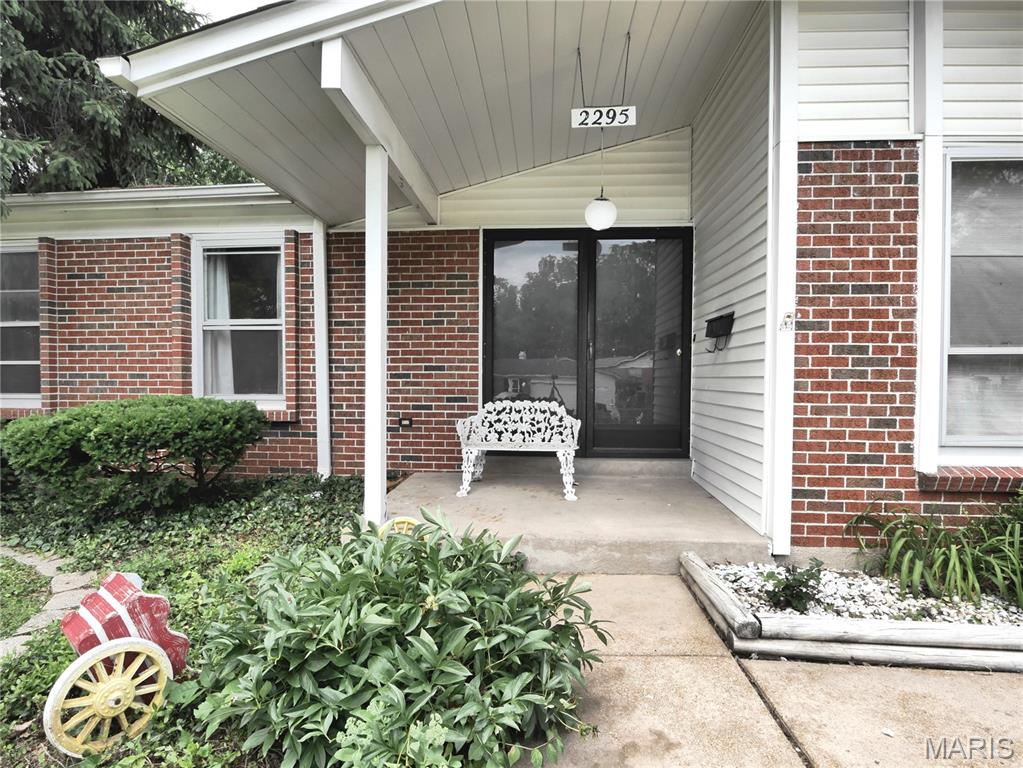 Great opportunity for investor or family looking for an affordable 3BR, 2BA ranch to update and make their own. Home has a 2-car rear entry garage and a .28-acre lot with partially fenced backyard that backs up to trees for added privacy. Property is currently occupied and is being sold as-is; seller will not do any inspections nor make repairs. Mostly what is needed to enjoy your new home would be painting on main level, updated flooring where needed, and some minor repairs. Wood floors are in excellent shape and can easily look better and if you want to refinish them. New flooring in the foyer and kitchen/breakfast room areas as well as the painting will help to increase the home's value. The lower level has been framed out and... finishing the job can be done at your own pace... to turn the bsmt into an awesome lower-level family room, would also increase home value! Plus, there is a rough-in for a 3rd full bath in the bsmt that also needs to be finished (or removed at less cost if not needed). HANDYMAN HAS BID $1500 TO REMOVE ALL FRAMING, ELECTRIC AND BATH FIXTURES IN THE BASEMENT. There's an entry foyer that adjoins a spacious living room and leads the kitchen area with a breakfast bar and breakfast room where glass sliding doors lead to the rear entry garage with opener. The driveway can serve as a great area to entertain and have your barbeques, or for someone making a workshop out of the garage and wants some privacy. There's an extra fenced-in area behind garage for a garden or a pet. Kitchen refrigerator, washer and gas dryer stays. The 100amp breaker box is newer. Overland occupancy inspection will not be ordered by seller. Sidewalk in front of home. Backs to Norman Myers Park. Great central location.