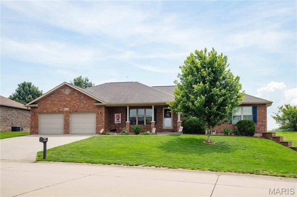 Welcome to this stunning 4 bedroom, 3 bathroom all-brick home nestled in one of Jackson’s most desirable neighborhoods! From the moment you step inside, you’ll appreciate the spacious layout, quality finishes, and thoughtful updates throughout. The beautifully updated kitchen is the heart of the home, featuring granite countertops, a stylish new backsplash, an eat-at bar, ample cabinet space, and a dedicated dining area perfect for family meals or entertaining guests. Just off the kitchen, you’ll find a large laundry room with abundant storage and workspace.The inviting living room is filled with natural light and offers beautiful views of the neighborhood, creating a warm and comfortable gathering space. The main level also provides generously sized bedrooms, including a spacious primary suite designed for relaxation. The finished lower level expands your living space with an additional bedroom and full bathroom, a large family room, and a theatre room that is perfect for movie nights, game days, or hosting friends and family. One of the home’s most unique features is the additional staircase leading directly from the basement to the garage, providing convenient access for hobbies, projects, or moving items with ease. The backyard offers plenty of privacy and a peaceful patio area where you can enjoy your morning coffee, unwind after a long day, or entertain guests while taking in the beautiful surroundings. Don’t miss your opportunity to make this beautiful Jackson property your next home—schedule your private showing today!