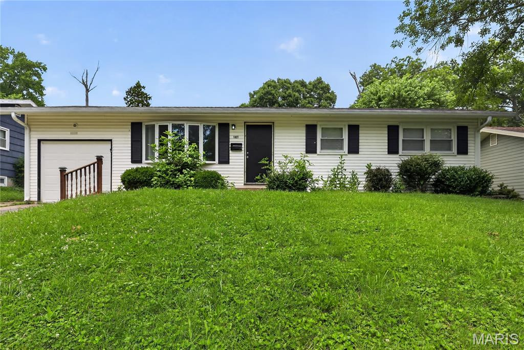 Welcome home to this charming, well-maintained 3-bedroom, 1-bath ranch in the heart of Ferguson! The flat, fenced backyard offers a private retreat for outdoor relaxation or entertaining. Enjoy the convenience of a dedicated laundry area and a full, unfinished basement providing ample storage space. Located close to local schools, parks, and major thoroughfares, this property is move-in ready and waiting for your personal touch.
