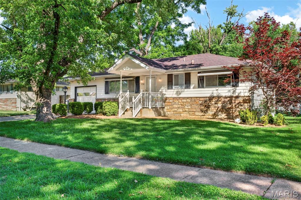 Welcome home to this beautifully updated ranch featuring refinished hardwood floors, fresh interior paint, and a thoughtfully designed layout that blends comfort and functionality throughout.

The main level offers a bright and inviting living space with natural light pouring in, complemented by warm hardwood flooring and neutral finishes that make it truly move-in ready. The kitchen features stainless steel appliances, ample cabinet space, and a cozy dining area perfect for everyday living or entertaining.

Downstairs, you’ll find a fully finished lower level that dramatically expands your living space. This level includes a private bonus suite with a walk-in closet and full bathroom featuring a jacuzzi tub, making it ideal for guest quarters, a home office, or flexible living arrangements. In addition, the basement offers a large open recreation area, perfect for a playroom, media space, or second living room.

Major updates include an updated HVAC system, providing peace of mind for years to come.

Outside, enjoy a manageable yard and a quiet setting while still being conveniently located near shopping, dining, and major highways.
This home offers incredible versatility and value, don’t miss your opportunity to make it yours!