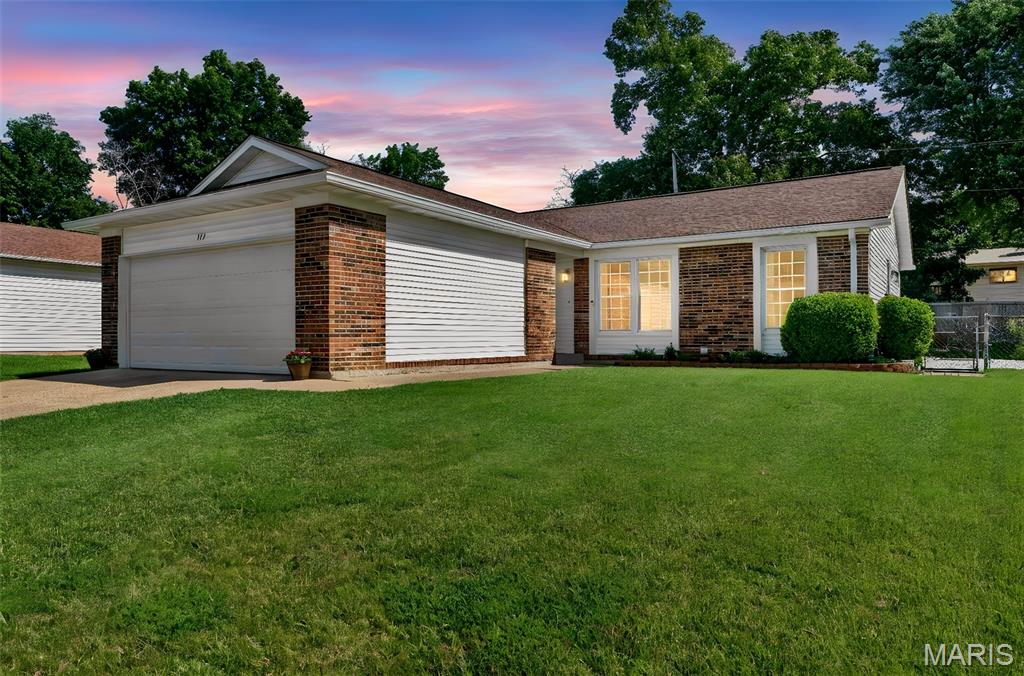 Welcome home to this beautiful 3 bedroom, 2 bath ranch featuring over 2500 sf of living space and situated on a level, fenced lot. This well maintained home offers comfortable living with numerous recent updates throughout. The updated kitchen features newer stainless steel appliance, granite counters, a stylish new backsplash and new dishwasher, adding both function and modern appeal. The spacious primary bedroom includes a top of the line custom closet organizer system, providing exceptional storage and organization. The finished lower level offers additional living space perfect for a family room, recreation area, home office, or entertaining guests. Enjoy the convenience of single level living combined with the extra versatility of the finished lower level. The fenced backyard provides plenty of room for outdoor activities, pets, and gatherings on the oversized patio. With its thoughtful updates, spacious layout, 2 car garage and desirable lot, this move in ready home is one you won't want to miss!