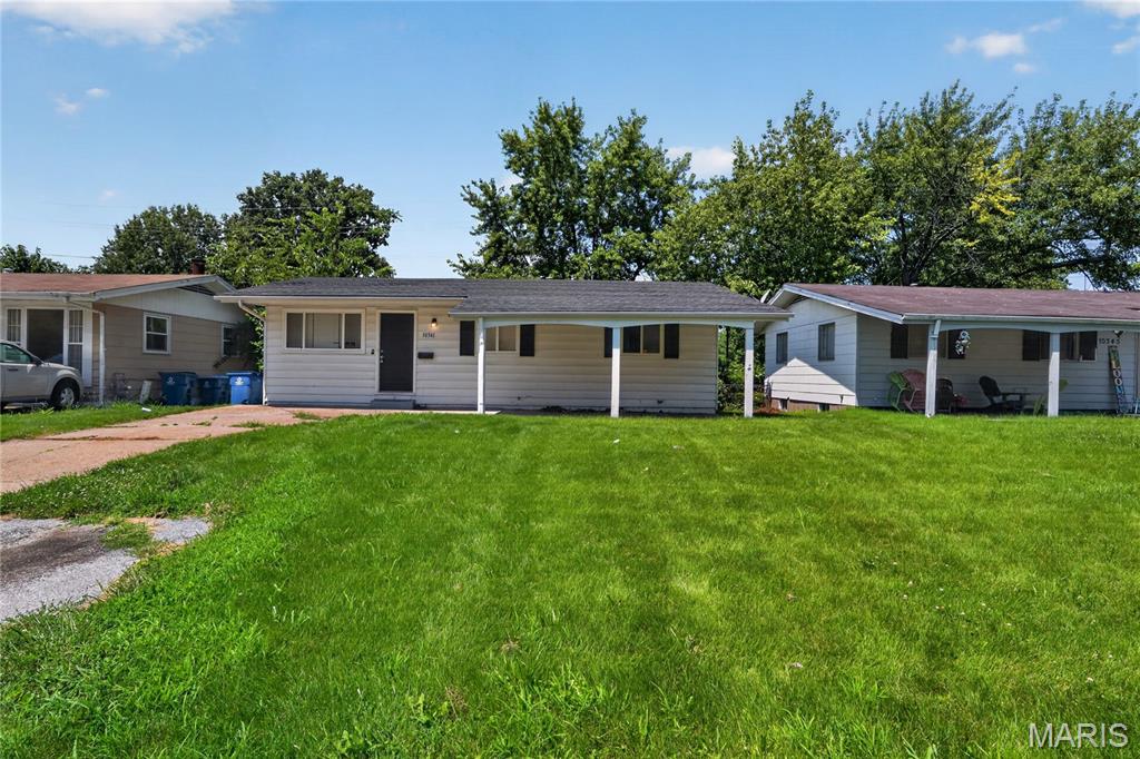 Discover the charm of this well-maintained 3-bedroom, 1-bath ranch in the heart of the established Glasgow Village neighborhood. Featuring beautiful original hardwood floors throughout the main level, this home offers a bright and inviting living room and an efficient, functional kitchen layout. The full, unfinished basement provides incredible potential for a home gym, workshop, or additional recreation space, while the exterior offers a level lot with a convenient carport and storage shed. Perfectly located with easy access to local schools and community amenities.