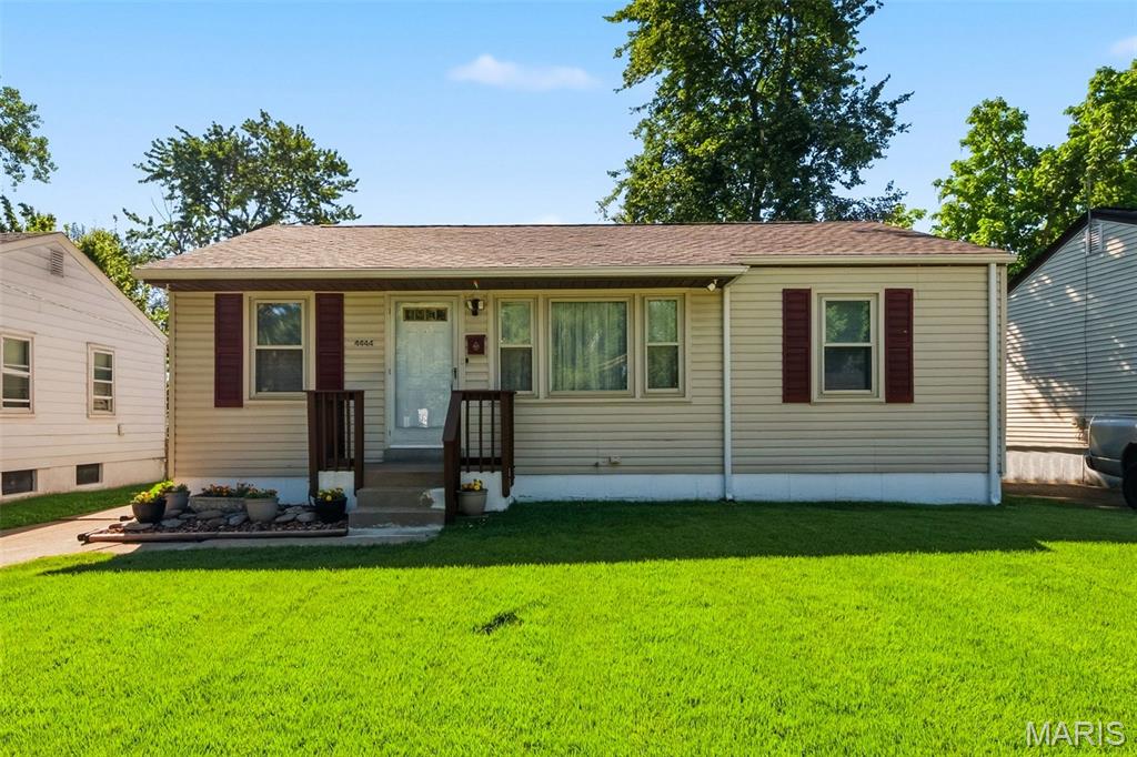 Remarkable condition! Clean & Major Systems Updated; HVAC 4 yrs, Roof 2.5 yrs, Water Heater 8 yrs, Paint 2 yrs, Walk-in Shower 5 yrs, 200 AMP Electrical Service Panel, PVC Plumbing, Thermal Windows and more!  Main floor with 3 bedrooms (all bedrooms have ceiling fans), full bath & Eat-in Kitchen. Appliances can all stay! Lower Level partially finished with possible extra bedroom/office with window, Fam/Rec room area and unfinished laundry room! Large privately fenced backyard with shed & covered patio area! Home has been well cared for & it shows!!!