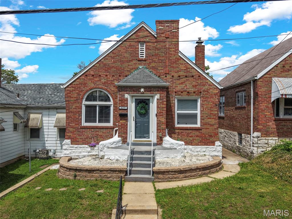 Introducing 4177 Itaska, a thoughtfully renovated all-brick bungalow in the heart of historic Bevo, where classic South St. Louis character meets modern design. Renovated in recent years, this home features refinished hardwood floors, tall ceilings, oversized baseboards, and abundant natural light throughout. The updated kitchen offers 42” cabinetry, Quartz countertops, an extended center island, and stainless steel appliances designed for both everyday living and entertaining. The spacious layout provides two private bedrooms positioned apart for added comfort, while the partially finished walk-out basement with half bath creates additional flexible living space. Outside, enjoy a fenced level backyard complete with a large deck. Located just moments from Bevo’s popular restaurants, bakeries, parks, and local favorites, this home delivers the charm, walkability, and lifestyle that continue to define South St. Louis living.