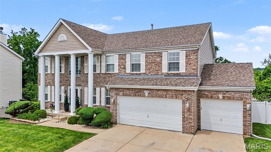 Coming soon!  Open House 6/7/26 from 1-4 p.m.   Stately.  Clean.  Beautiful.  This home is ready for you to thrive in.  Whether you are wowed by the thoughtful finishes or functionality, this home has the space you need and the comfort you'll enjoy.  It features plenty of entertaining space in the massive living area, with an open concept through to the breakfast nook and kitchen.  When the entertaining is over, retreat to your own personal oasis upstairs.  The massive primary suite has plenty of space for all of your large furniture and a huge, walk-in closet.  The additional bedrooms are all large as well, with the smallest wall between the 3 of them measuring 12'1".  Bedroom 2 features its own, private bathroom.  Bedrooms 3 & 4 share a Jack & Jill style bathroom between them.  Wind down with your household in the loft and its own entertaining area.  The basement is mostly finished, featuring a large, open room that can be turned into more space for entertaining, a gym, a pool table -- you name it!  Finishing off this amazing abode is a massive backyard, encompassed by a privacy fence.  There is so much home here to love!  The only thing it needs now is you!
