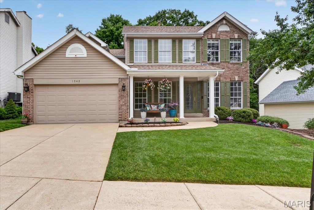 . This beauty is a CREAM PUFF! 
Upon entering, you’ll find a center-hall layout featuring a living room, ideal for use as a home office. For hosting gatherings, the dining room, conveniently located off the foyer, offers ample possibilities! The family room, showcasing a white-washed fireplace, recently had a new fireplace insert installed (with a remote) on March 26. A bay window allows plenty of natural light to fill the space.
The kitchen, located just off the family room, offers versatility with abundant cabinet space, a gas cooktop/oven, a built-in microwave, a Bosch dishwasher, and a pantry. It is complete with a center island and a breakfast nook, leading to a new Berry patio door slider (installed in 2024) that opens onto your deck, built between 2020 and 2024. The main floor laundry is conveniently located right off the kitchen.
A rear staircase leads to the upper level, which features a spacious vaulted primary suite with a large walk-in closet, a luxurious bath suite with a separate tub and shower, and a double vanity. The main bathroom on this level has also been updated! All the bedrooms are generously sized and freshly painted.
The partially finished lower level includes a recreation room, a full bath, and plenty of storage space. Additional updates from the seller include the installation of an in-ground sprinkler system and a new HVAC system (2023-2024). Most of the interior has been freshly painted. Although a high-impact new roof was installed in 2024, a portion was not installed correctly and is currently being replaced, with completion scheduled prior to closing. 
All appliances are included! Pride of ownership shines throughout this lovely home!