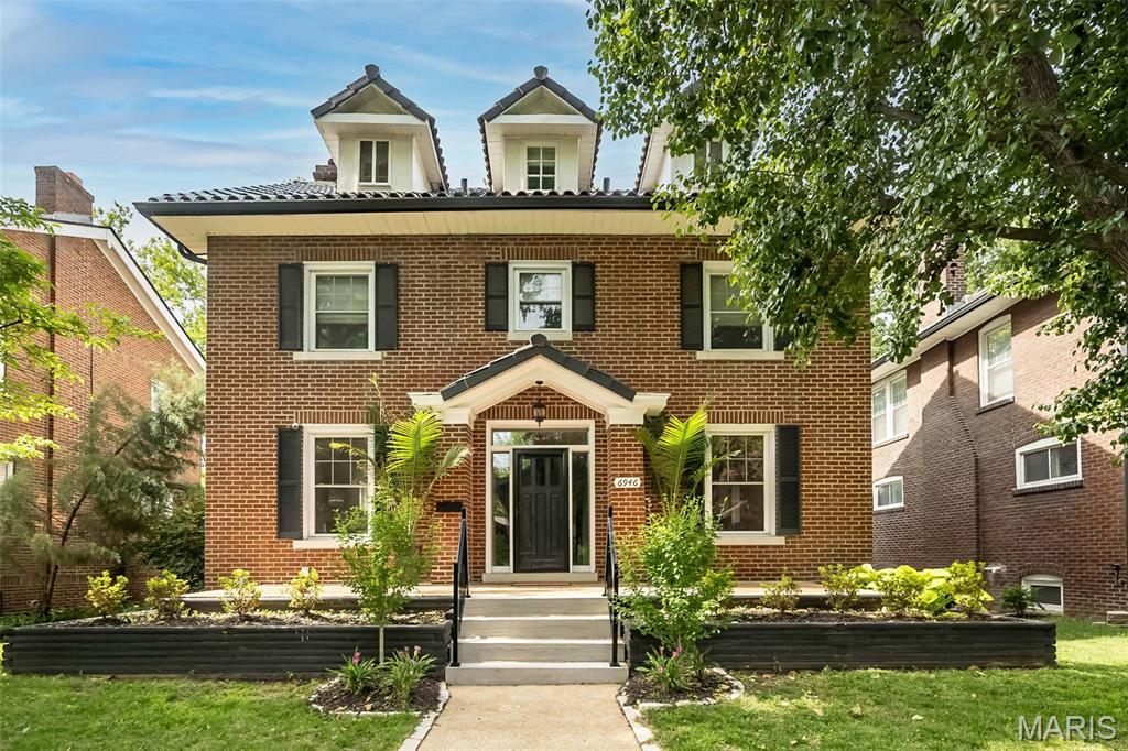 Showings Begin Friday July 10th! Join us Sunday for OPEN HOUSE 1-4. 
Luxury meets charismatic charm in this University City home. One of the city’s most distinguished streets, this exceptional 5 bedroom, 3.5-bath is a beautifully maintained living space to call HOME. Rich in architectural character and thoughtfully updated for modern living, the home is in excellent condition and ready for its next adventure. You're greeted with a warm welcome from the impressive hardscape in the front or back entrance to your home. Interior boasts a list of upgrades galore: from the gas fireplace & stove, sheik lighting, remote custom Hunter Douglas blinds throughout, custom closets, hardwood floors, updated bathrooms, and the kitchen will not disappoint. **BONUS** 2nd level laundry. Let the day melt away with so many places to re-treat or entertain. Grab some vino and relax in the sun room right off the kitchen. It gets even better out back ... a true extension of living. Custom patio w/pergola and over-sized firepit & lighting create a backyard oasis. Entire roof replaced in 2025 with clay tile & underlayment. Level fenced yard with 2 car brick garage and minutes away from Washington University. This home has it all- walking distance to Delmar Loop, restaurants, Forest Park and so much neighborhood charm. It's all right here CIN CIN!