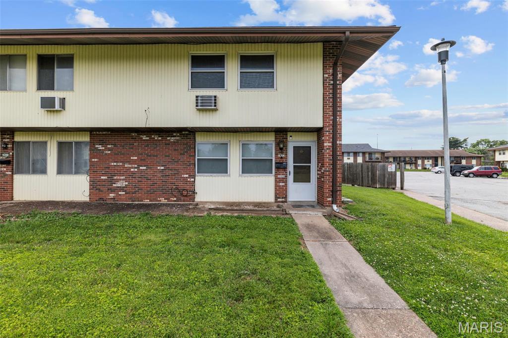 This 3 bedroom townhome offers over 1200 sq feet of space. The first floor has a large living room with a sunny picture window that opens to a dining room/kitchen combination with a breakfast bar. There is a washer/dryer hookup on the main floor, a half bath, and sliding glass doors that open to your private patio area. Upstairs are three large bedrooms and a full bath. The primary bedroom has a very large closet you will love! This is an end-unit with lots of natural sunlight. This home would make a nice addition to a rental portfolio or with a little work, would make a great place to call home. Property is being sold as is, with the seller to do no inspections or repairs. To view the virtual 360 tour, please visit: https://my.360tourlink.com/c6d32e10-84b5-4e0d-9a69-6dcff3a44cf7?type=unbranded