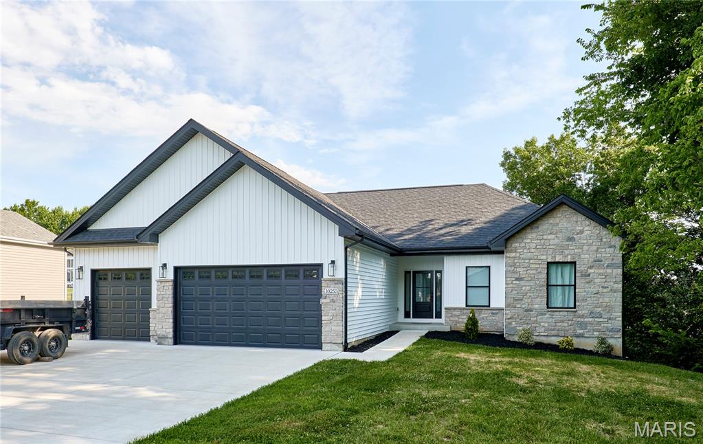 Welcome to 10253 Hawthorne Rd - A beautifully maintained 3-bedroom, 2.5-bath expertly designed custom built home in the Coveted Incline Village Community. Step inside to find an open-concept layout full of natural light, anchored by a stunning kitchen with granite countertops, custom cabinetry, oversized island and a hidden walk-in pantry. The master suite provides a luxurious retreat with dual vanities, two walk-in closets and a custom tile shower. Additional highlights include: raised ceilings, stone fireplace, true 9' foundation with walk-out and rough-in plumbing, oversized mudroom, oversized 3-car garage, large level back yard. Located just a short walk from the beach and clubhouse giving you access to private lakes, a golf course, community pool, pickleball courts and more! 2021 Yamaha Drive2 golf cart available for purchase with the home.