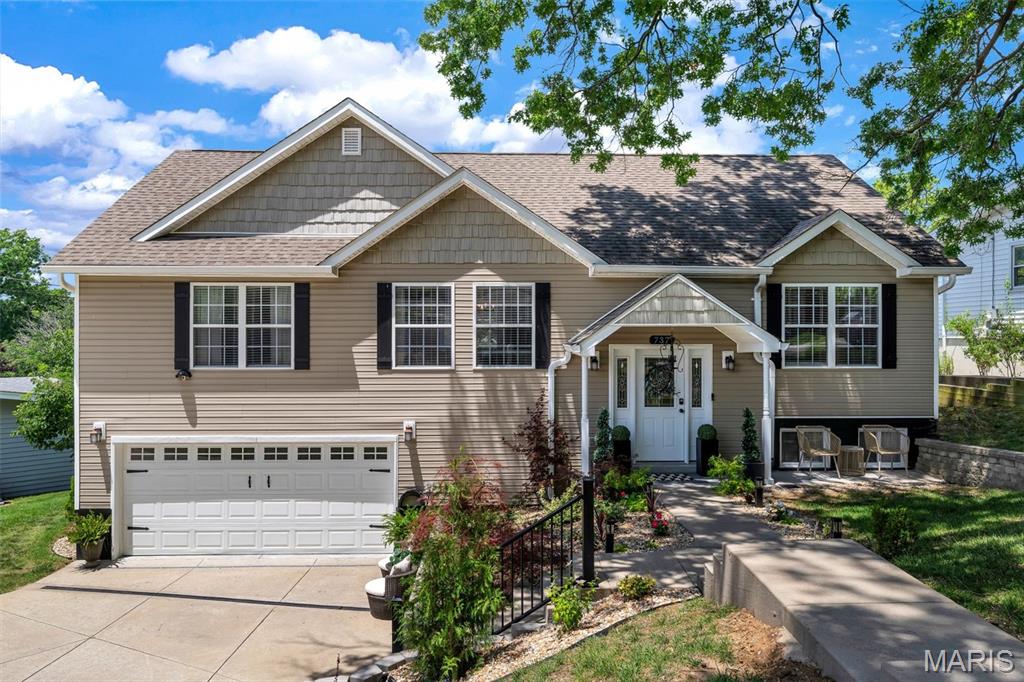 Welcome to 737 Hinder Dr. Only 7 years young and anything but your typical split-level! This 4 bed, 3 bath home offers over 2,100 sq ft of thoughtfully designed living space with a layout that just makes sense. The open main level features hardwood floors, granite countertops, stainless steel appliances, a center island perfect for gathering, and plenty of natural light. The private primary suite is tucked away on one side of the home, complete with a spa-like en suite featuring a separate tub and shower, walk-in closet, and the privacy you've been looking for. Two additional spacious bedrooms and a full bath are located on the opposite side of the main level. Downstairs, you'll find a fourth bedroom and full bath—ideal for guests, older kids craving their own space, or even multi-generational living. Need a place to work from home? The dedicated office comes complete with built-in cabinetry that stays with the home. There's also an additional flex space perfect for a playroom, media room, home gym, or whatever fits your lifestyle. Step outside to enjoy the large composite deck with a pergola overlooking the fully fenced backyard—perfect for summer BBQs, morning coffee, or relaxing evenings. Add in the attached two-car garage, modern finishes throughout, and an unbeatable floor plan, and you've found a home that's as functional as it is inviting. Showings begin 7/10!