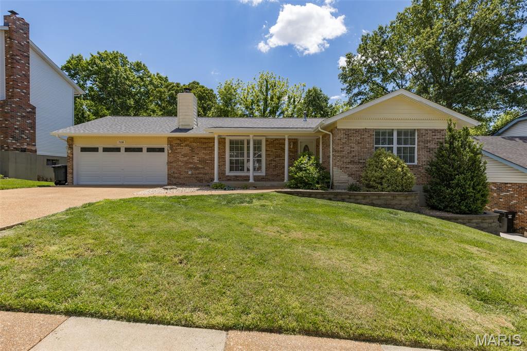 Welcome home to this beautifully maintained 3-bedroom, 3 full bath Oakville ranch offering the perfect blend of comfort, style, and functionality. The open-concept main level features a vaulted ceiling, gas fireplace, and an inviting layout ideal for everyday living and entertaining. The updated kitchen boasts granite countertops and stainless steel appliances, while the convenient main floor laundry adds to the home's practicality. Double doors lead to an enclosed gazebo and deck overlooking a private backyard surrounded by a newer privacy fence.

The finished walkout lower level is truly an entertainer's dream. Enjoy a generously sized recreation room complete with a wet bar and wine refrigerator, a full bath, and an additional finished room ideal for a home office, craft room, workout space, or flex room. There's still plenty of unfinished storage space for all your storage needs.

Major updates include a new roof and gutters (2025), new HVAC system (2025), new privacy fence (2025), and new water heater. Residents also enjoy access to subdivision amenities including a clubhouse and community pool.

Included with the sale are all kitchen appliances, including the stainless steel refrigerator, washer and dryer, lower-level wine refrigerator, and Ring doorbell.

This move-in ready home combines spacious living areas, thoughtful updates, and desirable neighborhood amenities in a fantastic Oakville location.