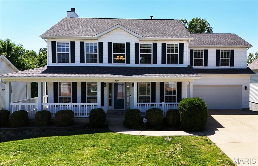 Beautifully maintained 4 bed, 3 bath home offering an abundance of space, comfort, and functionality in a quiet, desirable community in Arnold. Backing directly to a 100-acre park, this property features its own private pathway leading straight to the park — perfect for evening walks, bike rides, and enjoying the outdoors right from your backyard. Conveniently located just minutes from local shopping, dining, and everyday amenities.

Inside, you’ll find multiple spacious living areas filled with tons of natural lighting and beautiful hardwood floors throughout. The kitchen features quartz countertops, ample cabinet space, and a layout designed perfectly for both everyday living and entertaining. Just off the main living areas, the beautiful sunroom and back deck create the perfect setting to host guests or simply enjoy peaceful mornings overlooking the scenery and wildlife.

The oversized mud room/laundry room offers additional storage and functionality, while the unfinished walk-out basement provides endless potential for future finishing, recreation space, or extra storage. Step directly outside to the stamped concrete patio, creating even more outdoor entertaining space to enjoy.

For added buyer peace of mind, sellers have completed numerous major updates in recent years including the roof, siding, gutters, and downspouts. Both furnaces and A/C units were replaced in 2022 and have been professionally maintained seasonally by the installer. Homes offering this combination of space, thoughtful updates, outdoor enjoyment, and direct park access rarely come available — schedule your showing today!