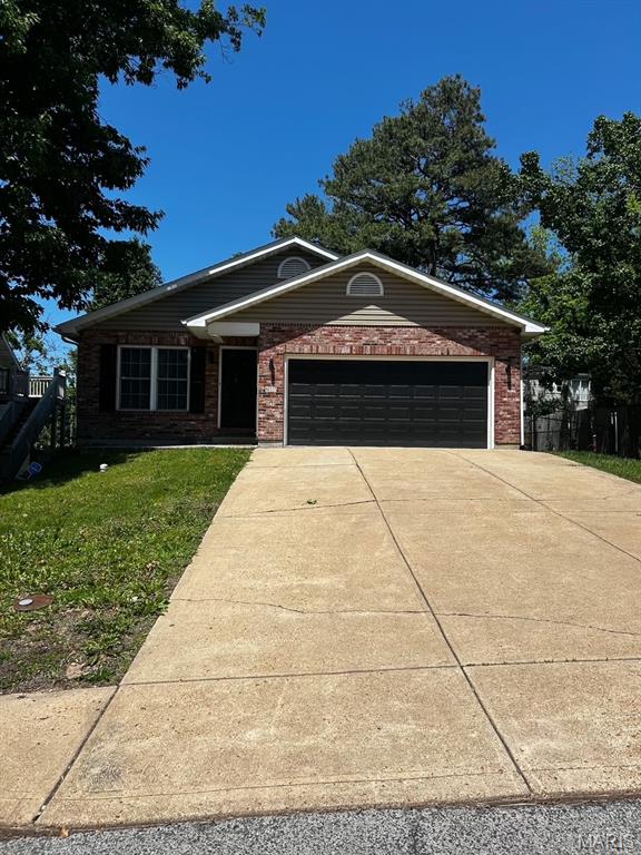 Short Sale Opportunity! Home to be sold as-is; short sale subject to lender approval. Charming 3-bedroom, 2-bath ranch located in the highly sought-after Festus School District, just minutes from historic downtown Festus, shopping, dining, and everyday conveniences. This inviting home features an open floor plan with vaulted ceilings and updated luxury vinyl plank flooring for style and easy maintenance. The kitchen offers stainless steel appliances, a space-saver microwave, breakfast bar, and ample counter space. Down the hallway, you’ll find a spacious secondary bath, two additional bedrooms, and a primary suite with a private en suite bath. The unfinished lower level provides endless possibilities with a bath rough-in and plenty of space for a future recreation area, additional bedroom, or storage. Enjoy the fenced backyard, ideal for pets, play, or relaxing outdoors, plus the convenience of a 2-car garage.
