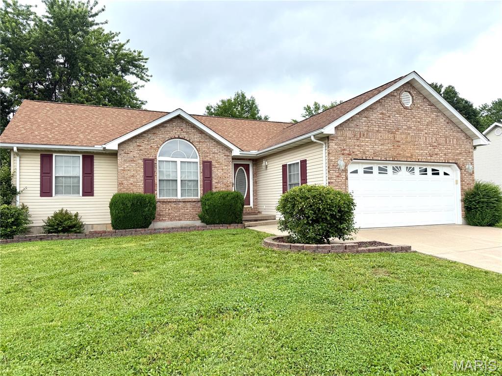 This beautifully maintained 3-bedroom, 2-bath home offers the perfect blend of comfort, convenience, and peaceful living. Featuring a full dry basement, there’s plenty of room for storage, hobbies, or future expansion. Recent updates include a new water heater and water softener, while modern appliances and convenient first-floor laundry add everyday functionality and style.

The home’s partial brick exterior provides timeless curb appeal, complemented by an attached garage and concrete driveway for added convenience and practicality. A well-manicured yard and tasteful landscaping create a warm and inviting atmosphere from the moment you arrive.

Step into the backyard and discover your own private oasis — complete with a generously sized deck perfect for entertaining, grilling, or relaxing in the peaceful surroundings. The backyard also features a cozy firepit area ideal for evening gatherings and a convenient storage shed offering additional space for tools, lawn equipment, or outdoor essentials.

Located just minutes from everyday amenities, this home is nestled in a subdivision ideal for peaceful evening walks or fishing near beautiful Asher Lake. Combining privacy, charm, and convenience, this property is ready to welcome you home.