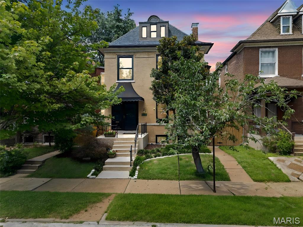 Discover the perfect blend of historic elegance and modern city living in this beautifully updated 3 bedroom, 3 bath Victorian home, nestled in the highly sought-after Tower Grove Heights neighborhood. Boasting 2,400 square feet of classic character, this residence offers the quintessential St. Louis experience, where timeless architecture meets a vibrant, walkable community. Step inside to find a light-filled interior featuring exquisite period details, spacious rooms, and a layout designed for both comfort and entertaining. The main level flows seamlessly, while the 2nd level provides a primary suite with an updated luxury bath, a 2nd bedroom and an extra sleeping area or office with another updated bathroom. The 3rd story has a huge 3rd bedroom with enough space to have a separate living area. The full basement offers excellent storage or potential for future expansion with a walk out. Outside, enjoy your own private fully fenced oasis with a composite deck and a level backyard perfect for morning coffee or evening gatherings, along with the convenience of a 2 car garage.
Location is everything! You are just steps away from the lush, Tower Grove Park, one of the city's crown jewels. Whether you’re looking to hit the running/walking trails, enjoy a Saturday morning at the award winning Farmers' Market, or catch a concert at one of the historic Victorian pavilions, the park serves as the neighborhood's beautiful "backyard."
When you're ready to head out, the world is at your doorstep. You’ll be mere blocks from the legendary South Grand Business District. Known as St. Louis' "International District," South Grand offers an unparalleled culinary scene. From cozy coffee houses and bustling breakfast spots to an eclectic array of global cuisines. You’ll never run out of new spots to explore. Beyond the food, you’ll enjoy convenient access to unique boutiques, specialty grocers, and local arts venues that give this neighborhood its creative, inclusive, and energetic spirit. 
This location is an exceptional choice for medical professionals,  just minutes away from the major Hospitals plus direct access to all major highways.
Experience the best of St. Louis in a home that puts you in the middle of it all. Don't miss your chance to be part of this thriving, historic community! Pro photos coming 7/14