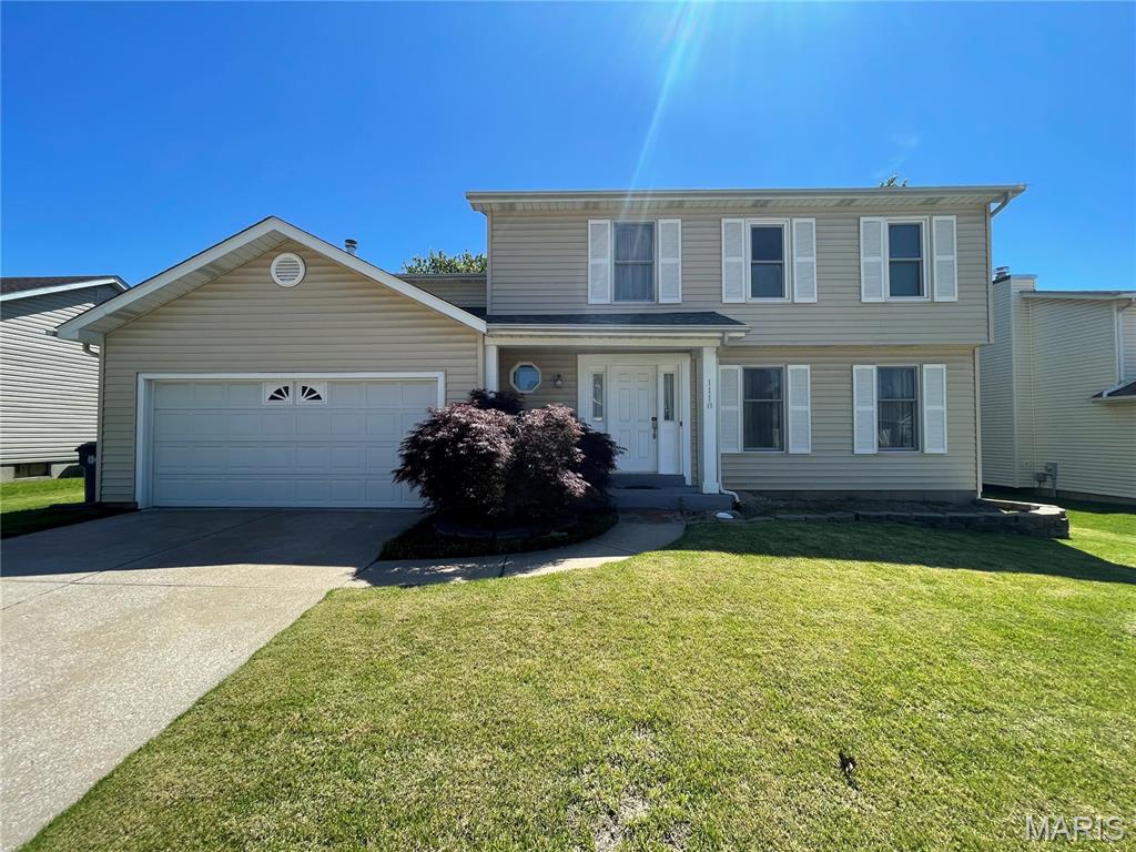 Spacious 3 bed 2.5 bath home with over 2,000 square feet in Riverwood Place Subdivision. Step inside this well-maintained split-level home with vaulted ceilings, main level offers half bath, living room, dining room, kitchen and family room with wood burning fireplace. Upstairs you'll find a spacious master bedroom with attached bathroom having hers/his sinks, tub and shower. The other two bedrooms are down the hall with a full bathroom. Partially finished basement ready to finish with your personal touches. Amenities include clubhouse, pool, tennis court, pickle ball court and weight room. In Hazelwood West Schools and walking distance to parks. Minutes off the highway and many shopping centers. Your new home awaits you, request a private showing today!