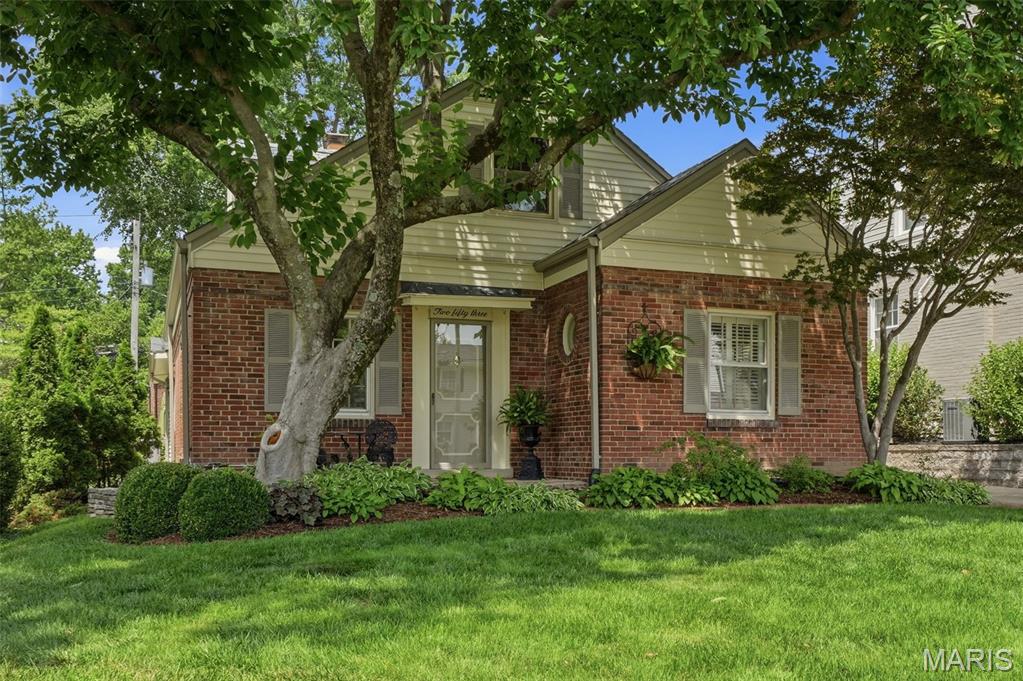 From the moment you pull up, you will fall in love with the charm, character and welcoming feel of this storybook Glendale home. Nestled on one of the most beloved streets, this home offers the perfect blend of comfort, functionality, and timeless appeal.  Inside, you'll find a spacious living room featuring hardwood floors, a sun lit large picture window, and a cozy fireplace. Just beyond the living room is a lovely dining room that flows seamlessly into the kitchen, making everyday living and entertaining effortless. The kitchen is ideally positioned between the dining room and breakfast room, creating wonderful gathering spaces for family and friends with newly installed range, dishwasher and garbage disposal. At the rear of the home, a large family room with vaulted ceilings and sun drenched windows provides additional living space and opens directly to a screened porch overlooking the backyard. The main-floor primary bedroom is complemented by a hallway full bath , while a first-floor laundry room offers storage and convenience.  Upstairs, are two bedrooms, a full bath, and ample closet space. Step outside to enjoy the beautifully landscaped backyard featuring a lovely brick patio, creating the perfect setting for barbecues, and relaxing evenings with neighbors.  A one-car garage completes the property.  Beyond the home itself, you will fall in love with the neighborhood lifestyle where children ride bikes, neighbors wave hello, and dogs are walked, this is the kind of place where memories are made and community thrives. A truly special opportunity to enjoy all that Glendale has to offer.