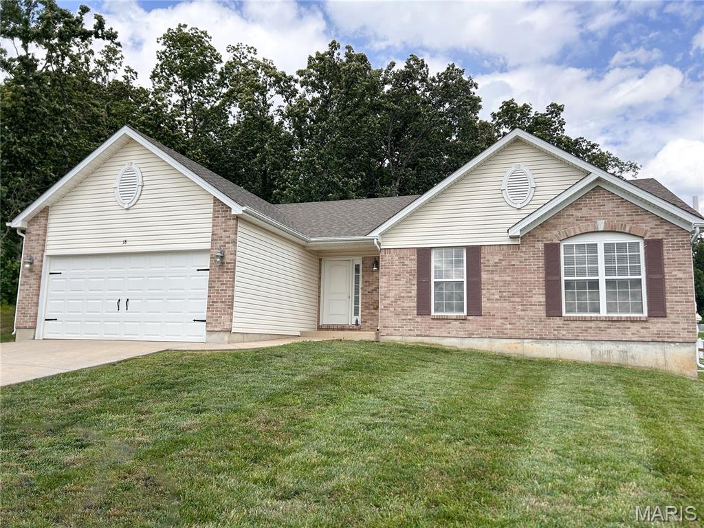 Just what you have been waiting for... one of the largest homes in the subdivision on a premium lot that backs to woods at the end of the cul-de-sac! Over a 1/3 of an acre gives you ample room to play, garden, entertain or even raise chickens!Inside you have almost 1600 sq ft on the main level and a 4th bedroom is almost complete in the lower level! BONUS: New carpet was installed June 5, 2026 in all three main floor bedrooms and on the steps to the lower level! What a great floorplan with a large great room that is open to the breakfast room and island kitchen - great for entertaining as well as everyday life! Nice size guest/kid rooms. But the cherry on top is the large owner's retreat  with a bay window, 5x8 walk-in closet and a luxury primary bath with double vanity, separate tub and shower. The lower level has bedroom #4 almost complete, a rough-in for a bath and tons of space to let your imagination go! An oversized garage at 24 feet deep is an added bonus! What a great subdivision all homes have larger than normal lots in private country setting in popular Troy schools. Home was just professionally cleaned making it ready for you to move in right away - QUICK CLOSING AVAILABLE!
