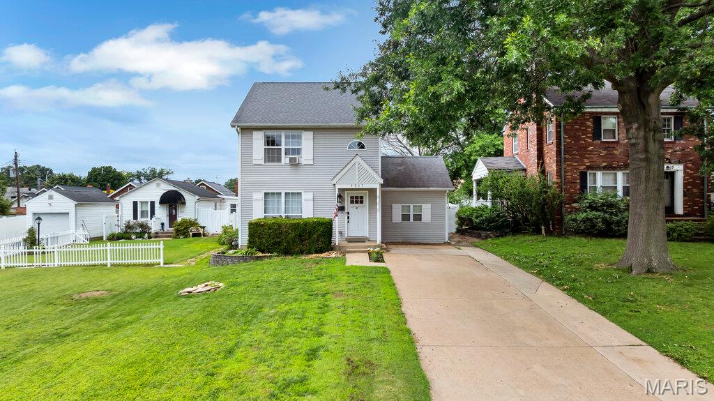 Beautifully updated 3 bed, 2.5 bath two story home in sought after Affton School District.  The home features an open concept with large living room area, dining room, kitchen with breakfast bar, stainless appliances, pantry and ample cabinet and counter space, and breakfast room.  The breakfast room opens to the patio overlooking the large fenced backyard and cozy fireplace for enjoying on chilly evenings.  The spacious family room features French doors that lead to the backyard.  Rounding out the main floor is a well-placed half bath that enhances the home's functionality.  Head upstairs to find a master suite with walk-in closet and full bath, two additional bedrooms, another full bathroom and the conveniently located laundry area.  The lower level offers a fireplace, rec room area and lots of storage space.  All this and the washer, dryer and refrigerators are included.