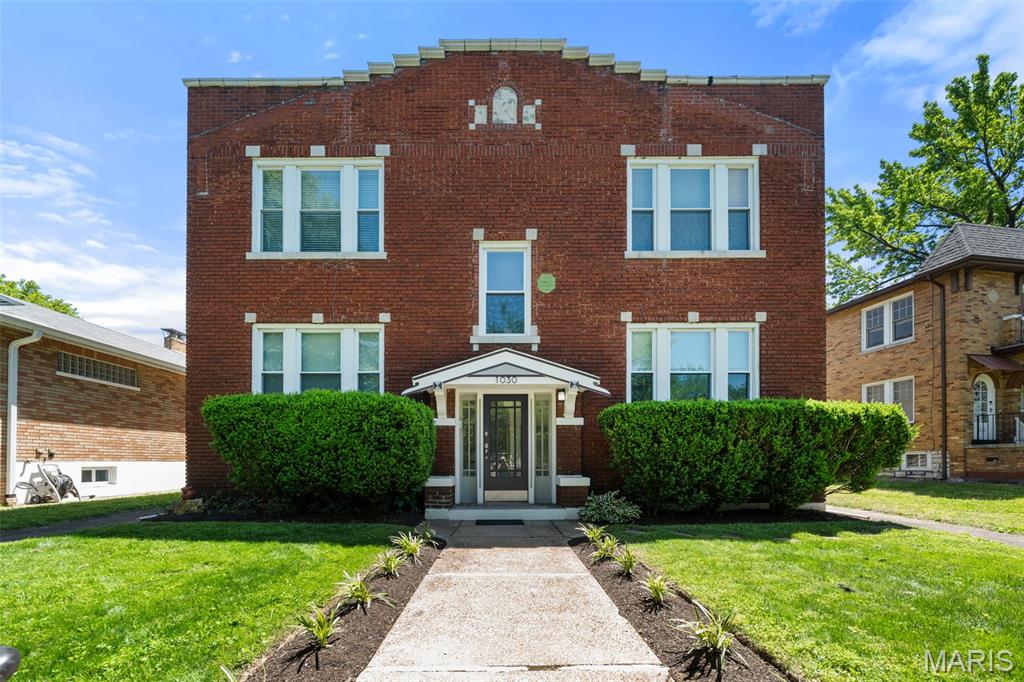Rare opportunity to invest in a 4-unit property in the highly desirable Little Flower neighborhood of Richmond Heights. Located a stone’s throw from Downtown Clayton, Washington University, the Barnes Jewish Hospital Complex, and great access to regional highways, the location can’t be beat -- incredible tenant draw!  Offered at a pro forma 7.36% Cap Rate, with easy value-add to bring even higher returns.  With simple cosmetic updates, all of these 1-bed units command $1595 market rents – adding laundry in-unit could raise to $1795/mo, ready with a perfect location off the kitchen.  In great condition with some recent updates, the property has Central AC & Forced Air heat, updated plumbing and electrical panels, vinyl windows throughout, excellent masonry & tuckpointing, 4 spots of off-street parking.  1030 Commodore should prove to be a low-maintenance, easy-to-manage investment for years to come -- won’t last long, call today!