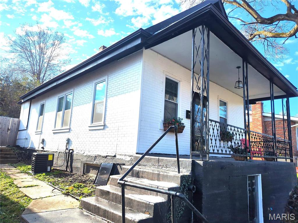 This recently renovated steel-and-concrete 3-bedroom, 1.5-bath home offers modern updates and flexible living space throughout. Recent improvements include luxury vinyl plank flooring, fresh paint, updated fixtures, a newer 200-amp electrical panel, upgraded plumbing, and an updated HVAC system. The spacious living room flows into the formal dining area, creating an open and welcoming layout. The remodeled kitchen features stainless steel appliances and modern finishes. A large laundry/mud room stretches across the back of the home, with sliding doors leading to a private fenced backyard and deck — perfect for relaxing or entertaining. Upstairs, the versatile second floor provides plenty of space for a third bedroom, home office, or playroom, along with a loft area, half bath, and walk-in closet. The full walk-out basement offers convenient access to the driveway and additional storage potential. Maximum occupancy: 6 occupants.