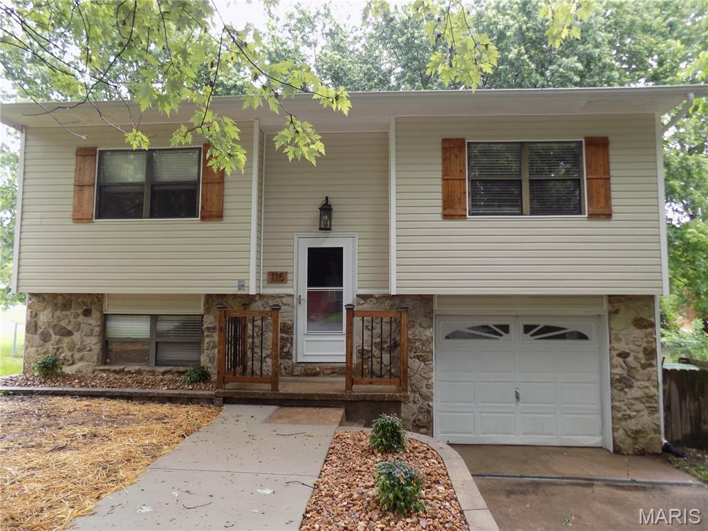 You get a Second chance at this one!  Back on the Market-No Fault of the Seller. WELCOME HOME to this beautifully updated 4-bedroom, 2 full bath split-level home offering comfort, style, and convenience. Featuring luxury vinyl flooring throughout, stainless steel appliances, built-in shelving, and a spacious layout perfect for everyday living. Enjoy peace of mind with French drains already installed on the exterior, plus outdoor entertaining on the custom back deck overlooking the fully fenced backyard. Conveniently located close to shopping, parks, and other local amenities, this home is move-in ready and waiting for its next owner!