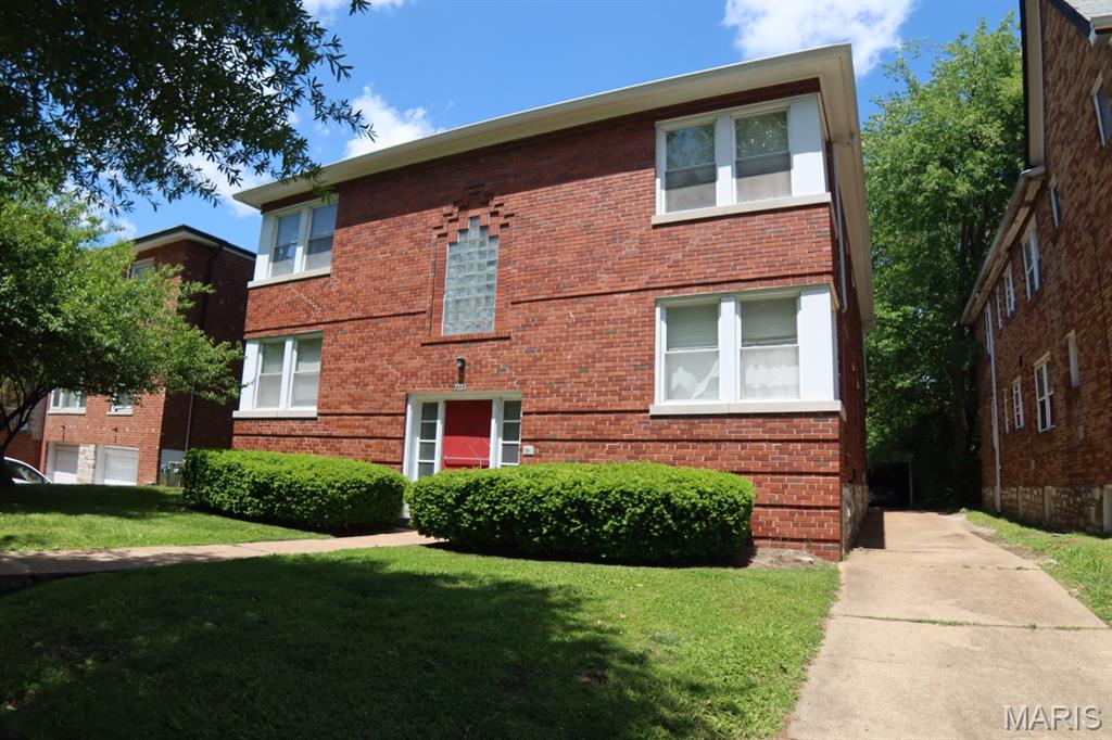 Located in the heart of University City, this well-maintained 4-family property is a fantastic investment opportunity with strong rental appeal. Each spacious unit features 2 bedrooms, 1 bathroom, a comfortable living room, separate dining room, and a kitchen equipped with a dishwasher. Tenants also enjoy private washer/dryer hookups and dedicated storage space in the basement. Additional highlights include a 4-car garage located in the rear of the property, newer AC units, new electrical 2025, all new plumbing and PEX to all units and newer roof. Located near highway access and an unbeatable location just minutes from The Delmar Loop, offering endless dining, shopping, and entertainment options nearby. Whether you’re looking to expand your portfolio or owner-occupy while generating income, this versatile multi-family property is full of potential.