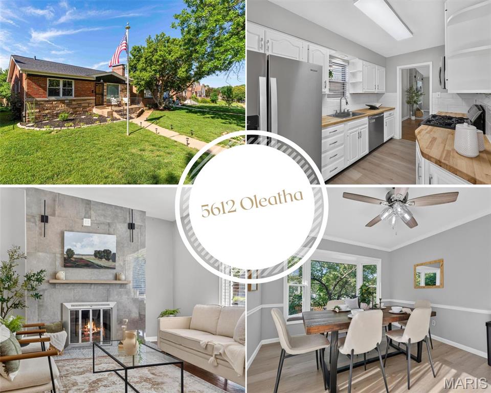 Charm, character, and an incredible amount of living space come together beautifully in this 3 bedroom, 2 bathroom + 2 CAR GARAGE South City gem.

This beautifully maintained home blends timeless South City character with thoughtful updates and an abundance of living space. Step inside to find rich hardwood flooring, fresh neutral finishes, and a spacious living room anchored by a striking tiled fireplace that creates the perfect focal point for gathering with family and friends.

Just beyond the living room, you'll discover what may become your favorite spot in the house. The bright dining room features a breathtaking picture window complete with a built-in window seat, creating the perfect place to enjoy your morning coffee, curl up with a good book, or simply take in the view. Natural light pours into the space, making every meal feel a little more special. A door leading directly to the deck makes indoor-outdoor entertaining effortless.

The adjoining galley kitchen is both stylish and functional, featuring crisp white cabinetry, butcher block countertops, stainless steel appliances, subway tile backsplash, and ample cabinet space. Designed for both everyday living and entertaining, it's a space that makes cooking feel less like a chore and more like part of the experience.

When it's time to unwind, retreat to one of three inviting bedrooms filled with natural light and classic charm. Warm hardwood floors, spacious layouts, and oversized windows create bright, comfortable spaces you'll look forward to coming home to each day.....Or take a stroll to Tilles Park which is just a few minutes walk!! An updated full bath completes the main level.

Looking for even MORE space? Head downstairs to the FINISHED LOWER LEVEL. Complete with a second full bathroom, expansive recreation area, custom wet bar, and unique built-in aquarium feature, this level is ready for movie nights, game days, holiday gatherings, or whatever your lifestyle calls for. It's the kind of bonus space buyers dream about but rarely find.

Step outside to enjoy the deck overlooking the backyard, creating the perfect backdrop for summer cookouts, morning coffee, or relaxing evenings with friends and family. A DETACHED 2-CAR GARAGE with alley access adds exceptional convenience and valuable storage space, giving you the functionality of modern living while preserving the charm of this classic home.

NEW ROOF June 2026 - New Landscaping - New Fridge 2025- Dishwasher-2025 -  Kitchen 2024 - Remodeled baths 2024 - Water heater 2023 + more! 

Located in one of South City's most desirable neighborhoods with convenient access to parks, restaurants, shopping, and major highways, this home offers the perfect combination of charm, functionality, and location.