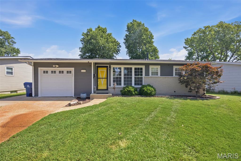 Welcome to 1045 Florland Dr. —a beautifully updated, well-maintained home that's truly move-in ready!

This charming **3-bedroom, 1.5-bathroom home offers a perfect blend of modern updates and timeless character. Step inside to find newly refinished hardwood floors, fresh interior paint, and an inviting floor plan designed for comfortable everyday living. The updated kitchen features brand-new cabinetry, elegant granite countertops, and plenty of storage for all your cooking needs.

Major improvements provide peace of mind, including a new roof (2026), new siding (2022), and a new electrical service panel.

The finished basement adds valuable living space with vinyl flooring, a wet bar, and plenty of room for entertaining, relaxing, or creating a game or recreation area.

Step outside to your own backyard retreat! The spacious yard is designed for entertaining and includes a deck surrounding the above-ground pool, a fire pit, and a playground—making it the perfect place to host family and friends all year long.

Conveniently located just minutes from shopping, grocery stores, restaurants, parks, schools, and major highways, this home offers both comfort and convenience.

Don't miss your opportunity to own this beautifully updated home in the heart of Florissant. Schedule your private showing today!
-Professional photos coming on 07/1
-This home is agent owned