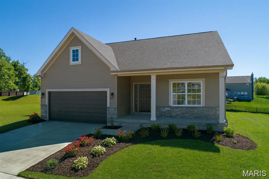 Summer Savings Event now through 7/31. Qualified buyers may receive $10,000 toward design options (when spending $60,000+ on upgrades; excludes flooring, lighting, and lot premiums). This TO BE BUILT Columbia offers over 1,500 square feet of thoughtfully designed living space, the Columbia offers a perfect balance of comfort and style, all on one level. Its flexible floor plan provides room to live, entertain, and relax with ease. Columbia Meadows offers thoughtfully designed detached ranch-style homes range from approximately 1,583 to 2,593 square feet and offer flexible floor plans, optional finished lower levels, and 2–3 car garage configurations (per plan). Elevated craftsmanship and attention to detail are reflected throughout with curated interior selections and well-designed living spaces.Enjoy the privacy of a fully detached residence within a professionally maintained community that provides lawn and landscape maintenance. Select homesites may also include a free 8-ft walkout basement.Conveniently located near I-70 with easy access to shopping, dining, and daily amenities. Builder incentives subject to change. Contact sales manager for details. Photos displayed on listings are of other completed homes.