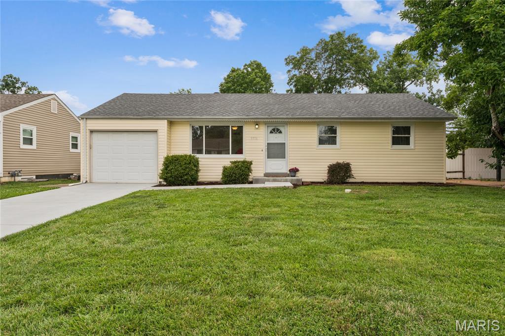 Stop the scroll, this is the one! Welcome to 9516 Marbob Drive, a sharp three bedroom, two bath ranch planted right in the heart of award-winning Mehlville R-IX School District, and priced to fly off the market at $239,900. Families, take note, this home feeds into Bierbaum Elementary, Margaret Buerkle Middle, and nationally recognized Mehlville High School, which earns top ten percent rankings among Missouri public high schools, so the homework around here is already done for you. 
Beyond the standout schools, this 1957 charmer lives large with a true living room AND a separate family room on the main level, giving you plenty of room to spread out. The eat-in kitchen serves up a handy pantry and spills out onto a generous covered patio that stretches more than 25 feet, a comfortable spot for summer cookouts and morning coffee. Gorgeous wood floors flow throughout, all three bedrooms share one easy level.
Then comes the wow factor downstairs, a partially finished basement loaded with a sprawling recreation room, a dedicated home office, a second full bath, and a generous laundry space, delivering instant flex room for guests, game nights, side hustles, or your dream work-from-home setup. Step outside to a fully fenced vinyl backyard built for pets, play, and peace and quiet.
New concrete drive way and walk way to your front door, new roof, and vinyl siding. Central air, forced air gas heat, public utilities, and a no flood plain location keep life comfortable and carefree.  Add in unbeatable access to Green Park dining, parks, and quick south county commutes. In a district this desirable at a price this friendly, homes like this get scooped up fast, so call your favorite agent and make your move. Your private showing is waiting, schedule it today before this one belongs to someone else!