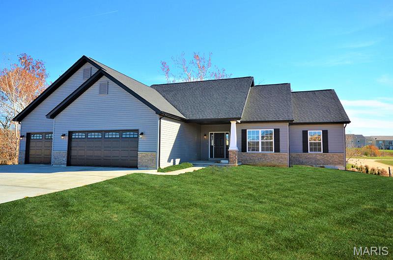 To Be Built house. 1702 ranch house. 3 bedroom 2 bathrooms.