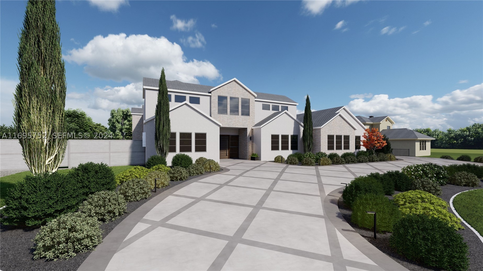 This exceptional property in the desirable Southwest Ranches neighborhood offers nearly 10,000 sq. ft. of luxurious living space. Boasting 7 bedrooms, 8 bathrooms, and situated on almost an acre of land, this contemporary masterpiece is designed for modern elegance and spacious living. A rare opportunity to customize your dream home while enjoying serene surroundings and upscale living. Q4 2026 delivery. Seller is also willing to sell As Is and let new owners finish the project to their liking, inquire for more details and price.
