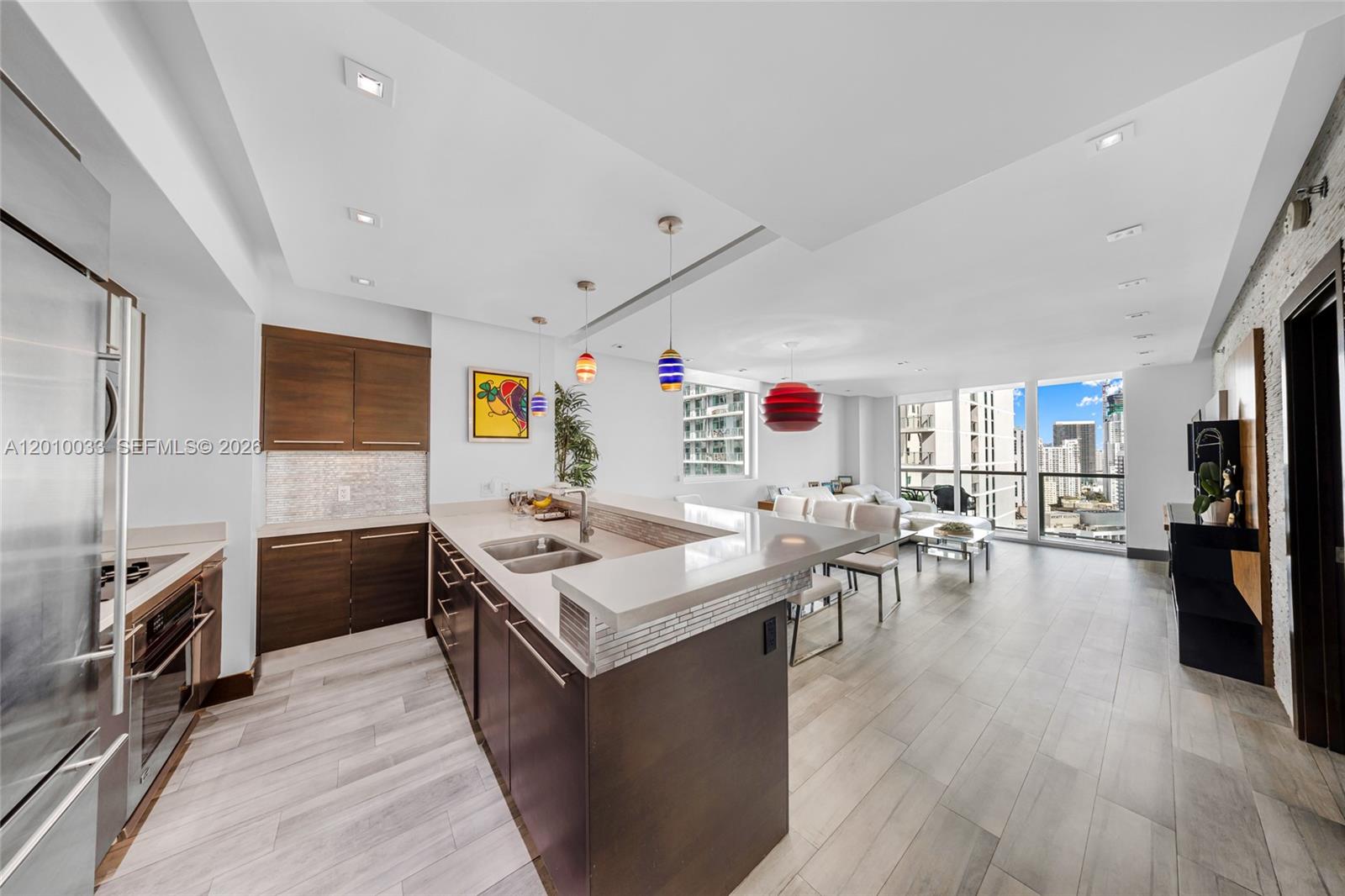 Live in the heart of Brickell! This exceptional unit offers a perfect combination of comfort, style, and prime location. Ideal for families, professionals, or investors, it is just minutes from top-rated schools, shopping, dining, and major highways. Well-maintained and move-in ready, the home boasts a welcoming atmosphere and thoughtful features that make city living effortless. Enjoy the vibrant lifestyle of Brickell while having a private, comfortable retreat to call your own. Showings by appointment only—don’t miss the chance to see it in person! Information deemed reliable but must be verified by buyer and agent.