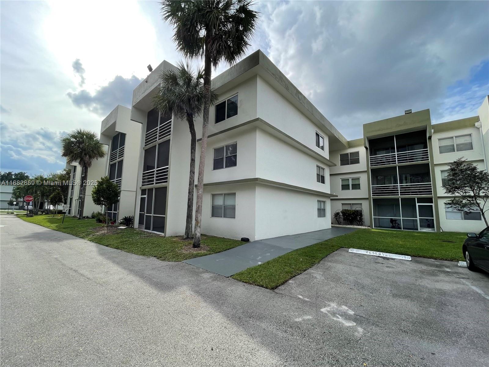 One of the best OPPORTUNITIES in Sunrise. Great opportunity to own this income-producing unit, spacious 2 bedrooms, 2 baths condo centrally located in the heart of Sunrise in a quiet community by the lake, Spring Crest Condominium. The 40-year inspection passed. No minimum credit score required by association and no special assessments announced.  Great amenities like pool, tennis, gym, laundry facilities on each floor in the building, clubhouse and BBQ. New paint on buildings, no restrictions on rent. TENANT with new LEASE till October 31st,2026 for $1750/mo. Great for INVESTMENT.