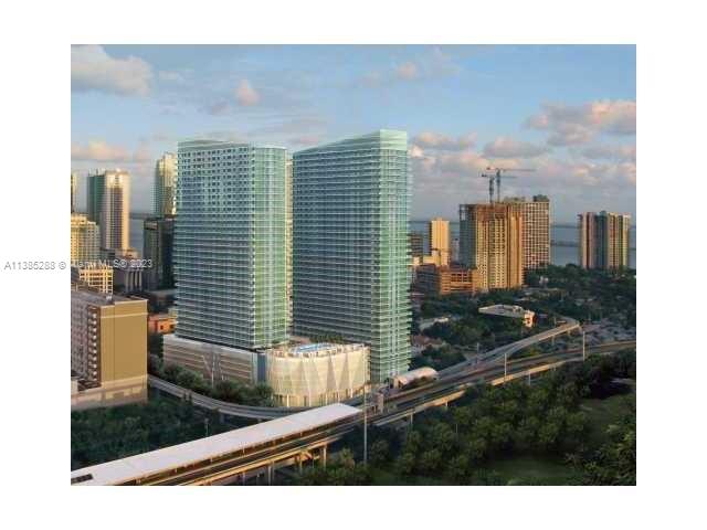 Best deal in the building,2/2 split floor plan unit with porcelain floors ,large balcony accessible from every room,10 feet panoramic glass windows extend from floor to ceiling. The European-style kitchen has stainless steel appliances. Unit comes with a tandem parking for 2 cars.
