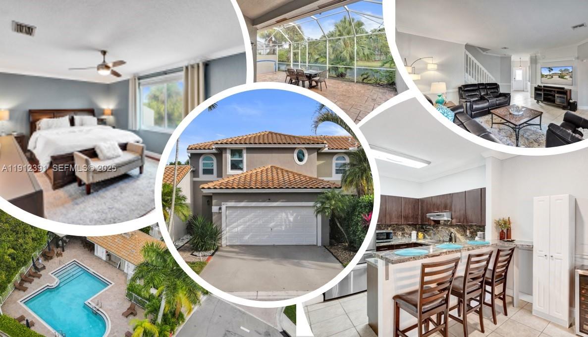Water views • Impact windows • New roof • Renovated primary bath • 2-car garage. 

Spacious 3BR/2.5BA, 1,700+ SF two-story townhome in the desirable, gated community of Addison Court @ Wyndham Lakes. This move-in-ready home features tranquil water views, impact windows and sliding glass doors, new roof, and a large screened patio perfect for morning coffee or entertaining.

The open living and dining areas offer crown molding and abundant natural light. The kitchen includes granite countertops, bar-stool seating, refaced cabinetry, and a 2022 refrigerator. Freshly painted throughout for a clean, modern feel.

The primary suite is a peaceful retreat with a large walk-in closet and a beautifully renovated bathroom with an open shower. Additional highlights include a 2-car garage with epoxy floors, cabinetry, ceiling fans, molding, and an extra refrigerator—ideal for storage or hobbies.

Enjoy peace of mind with a 2021 water heater, 2023 washer/dryer, Nest thermostat, and wired Vivint home security with exterior cameras and sensors. The low HOA includes lawn care and access to the community swimming pool, offering true lock-and-leave convenience.

Zoned for A-rated schools and conveniently located near parks, shopping, dining, and everyday necessities. Corporate relocation seller.