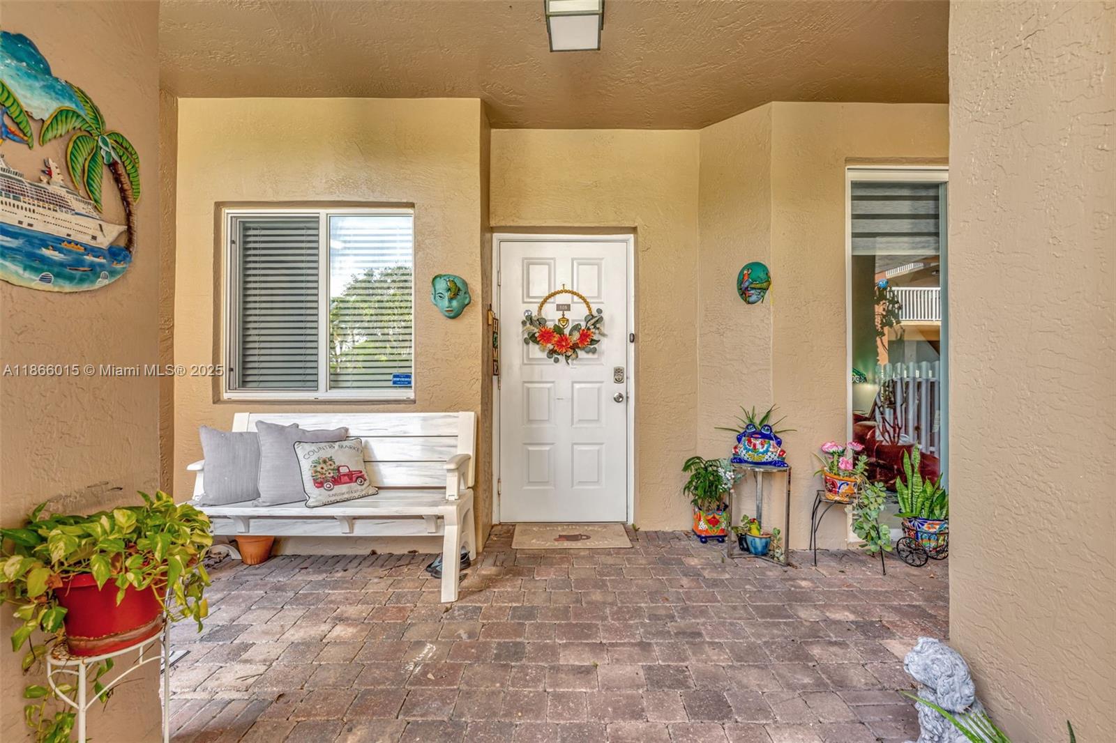 Rarely Available Ground-Floor Unit With Over 1,700 Sq. Ft. Of Living Space and Stunning Lake Views! This Spacious Home Boasts Numerous Upgrades Including A Newer Roof, Newer A/C, Stainless Steel Appliances, Washer/Dryer In-Unit, Impact Windows, New Blinds, & Plenty Of Storage. Features Include A Private Garden Patio, Open Floorplan, Vaulted Owner’s Suite Ceiling, And Walk-In Closet. Move-In Ready & Can Be Sold Furnished. All Major Inspections Passed! Perfectly Located Near The Best Shopping, Dining, And Highways. Enjoy Resort Style Living with a Stunning Clubhouse, Fitness Center, Heated Pools, Tennis & Pickleball Courts, Shuffleboard, Billiards, Over 60 Clubs, Live Entertainment, A Courtesy Bus, 24-Hour Security, and Ample Guest Parking. Pets Allowed — Schedule Your Showing Today!