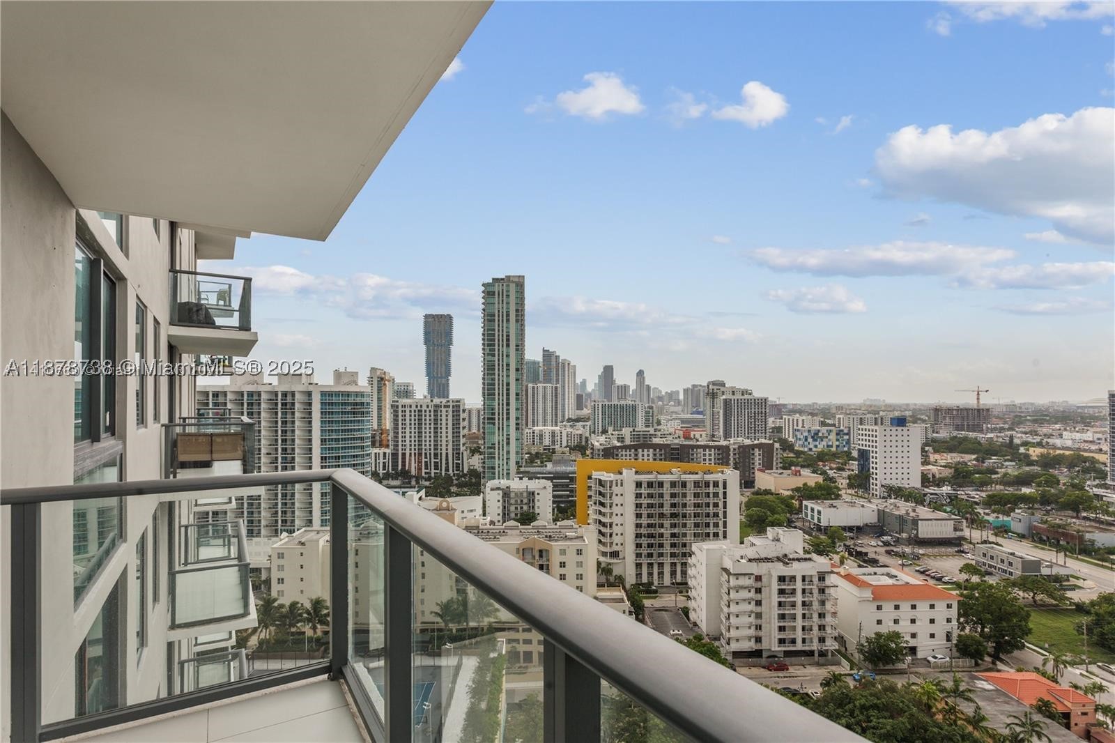Beautiful 2 bedroom 2 bathroom with amazing views to Midtown and Wynwood. This residence features hurricane impact, floor to ceiling windows and doors, a convenient split floor plan, designer kitchen, modern flooring, washer and dryer, balcony and parking. Paraiso bayviews is a luxurious full-amenity Condo a 43-story condo tower situated in the bay-front neighborhood of Edgewater. Amenities at Paraiso Bayviews includes Rooftop Pool, Sunset Pool,Tennis Court,Paddle Court, BBQ areas, Club Room, Kids' Room, Billiard's Room, Theater, Fitness Center, Spa, 24-hour Valet Parking 24-hour Concierge. The unit is actually rented until May 31, 2027 at $4,000 monthly with 60 days kick out clause. The Furniture is negotiable.